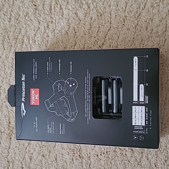 Brand New in Box Princeton Tec Yukon HL LED Headlamp - Picture 3 of 5
